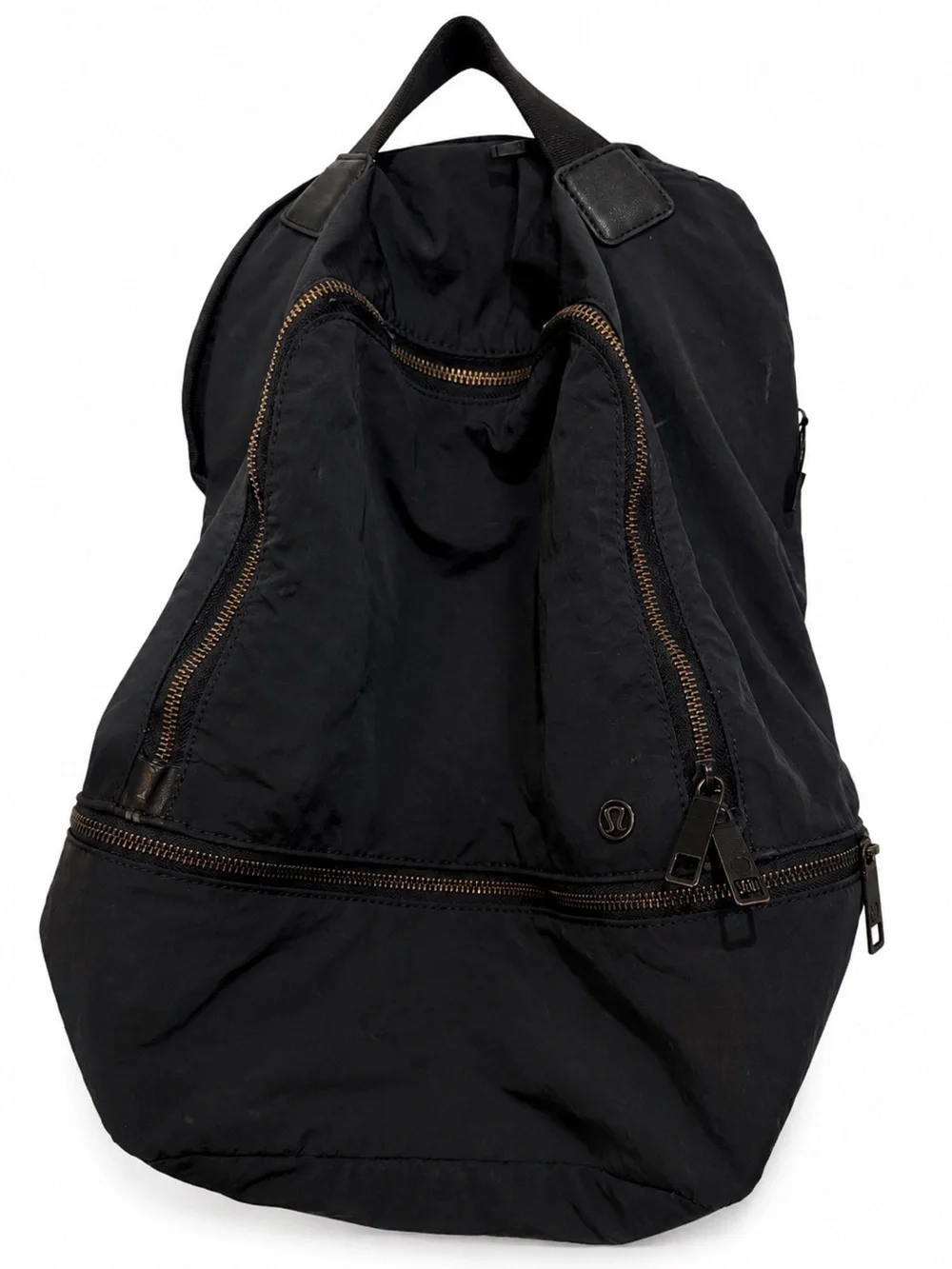 Lululemon Black Backpack with Multiple Zipper Pockets *read notes